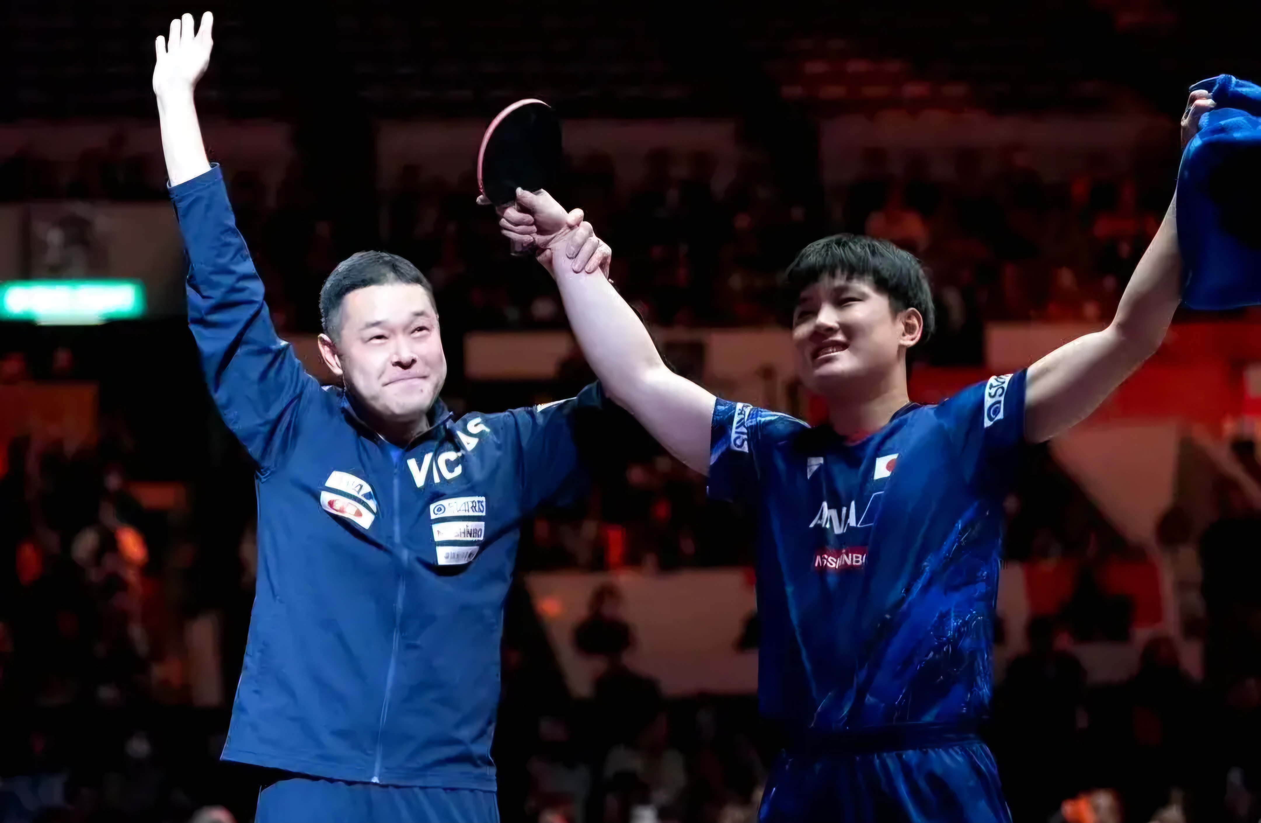 奥地利队力克韩国队,张本智和惊艳四座 奥地利队力克韩国队,张本智和惊艳四座